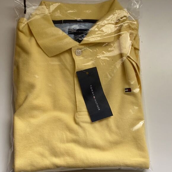 🔥TOMMY HILFIGER T-SHIRT POLO kids boys SZ L (16-18) New - Picture 7 of 8